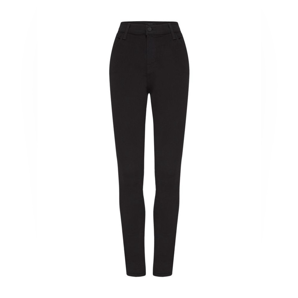 J Brand Maria Seriously Black Skinny Jeans 26